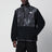 Black printed Retro Denali fleece jacket