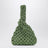 Borsa gioiello Niky verde mela con cristalli
