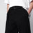 Now mid-rise jeans in black cotton denim
