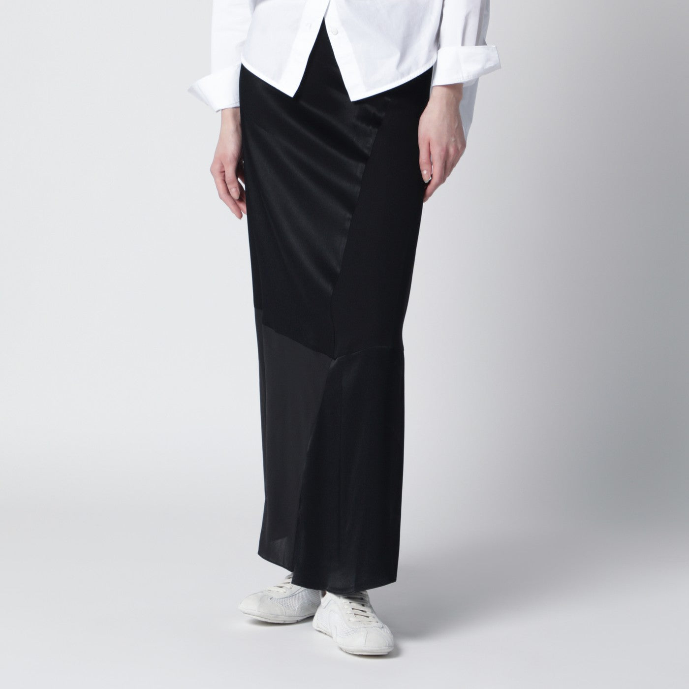 Jupe patchwork noire