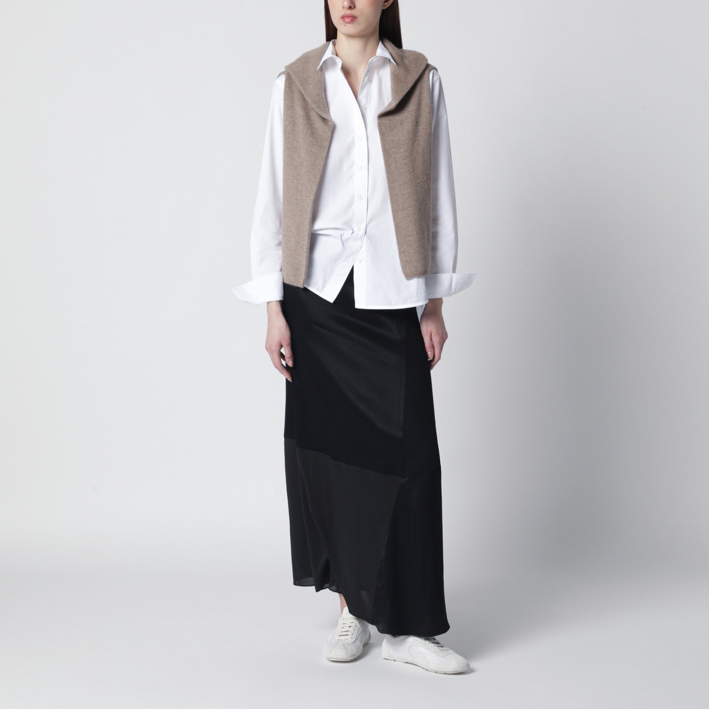 Jupe patchwork noire