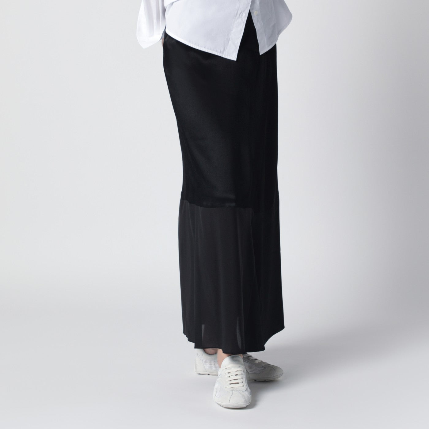 Jupe patchwork noire
