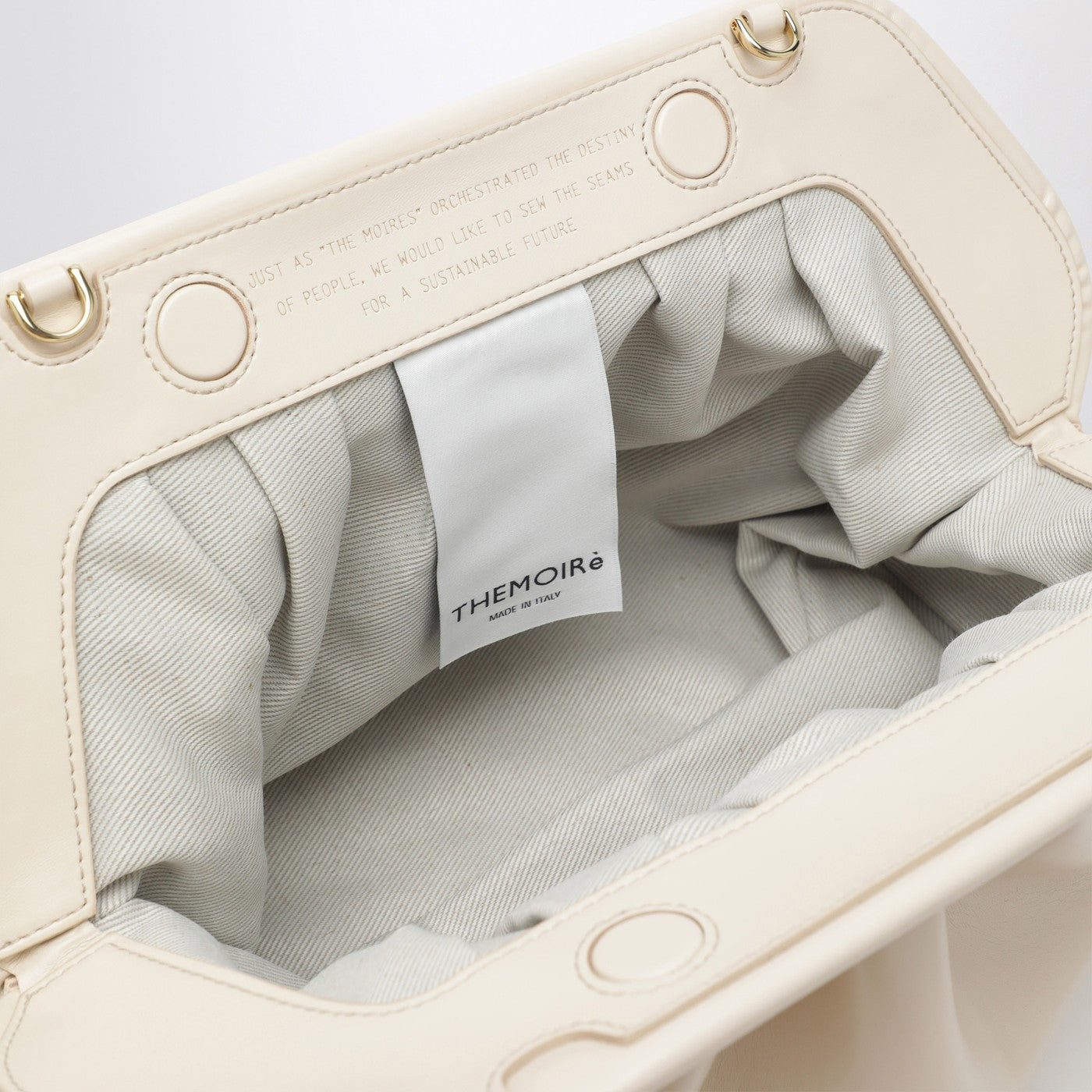 Clutch grande Tia color burro