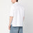 White shirt with logo patch
