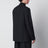Einreihige Jacke Graues Muster aus Wolle