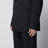 Einreihige Jacke Graues Muster aus Wolle