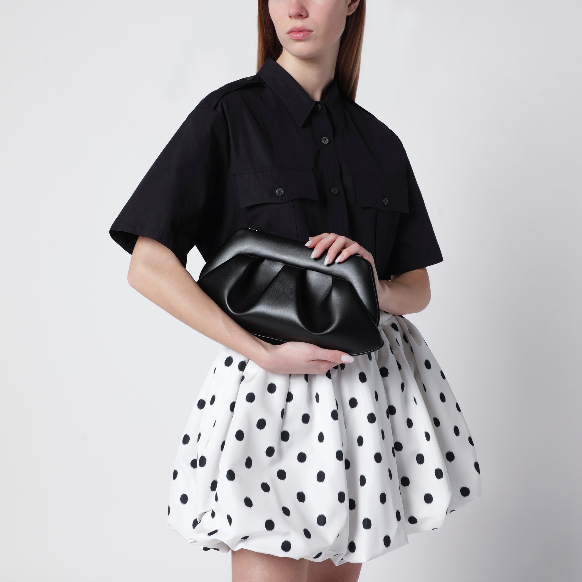 Black Emera clutch bag