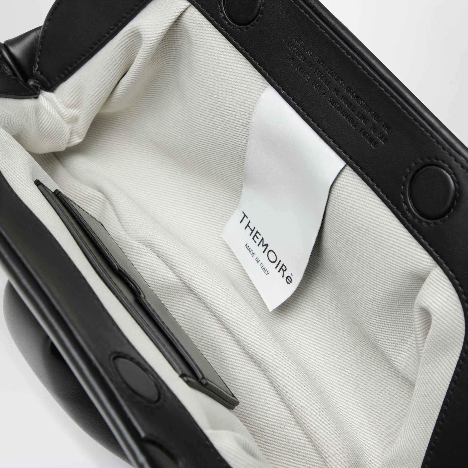 Black Emera clutch bag