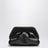 Sac à main sculptural en polyuréthane noir froncé