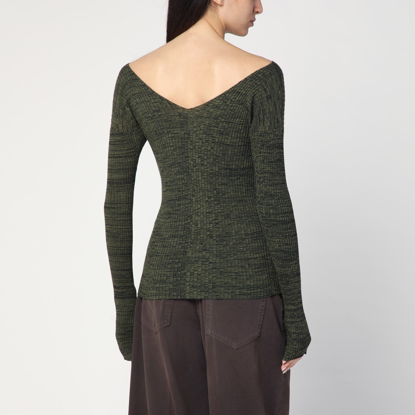 Maglia Double-V verde militare
