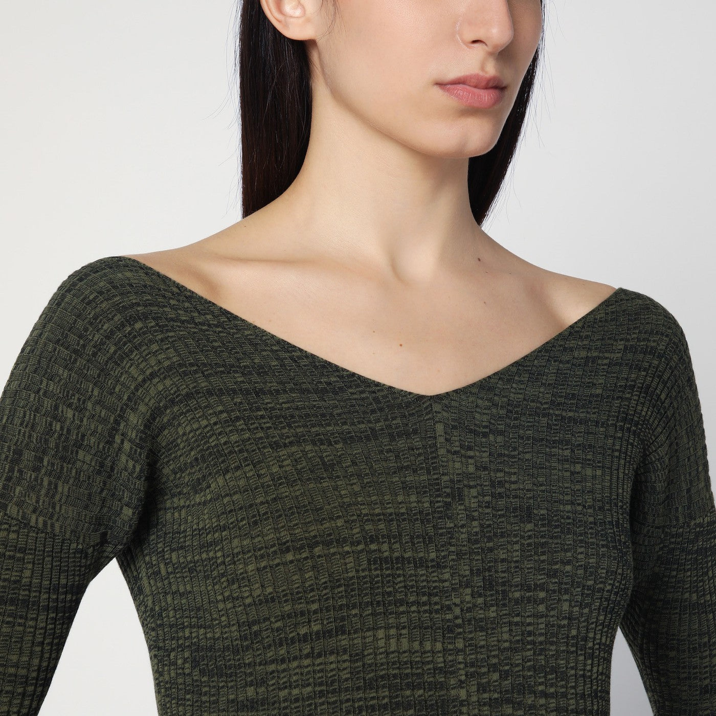 Maglia Double-V verde militare