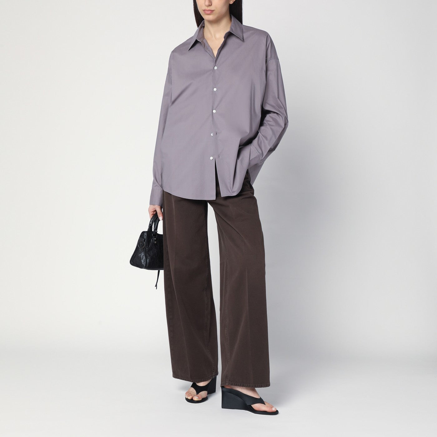 New Uniform Taro-coloured shirt