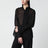 Camicia nera con micro plissettatura