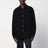 Giacca camicia nera in denim