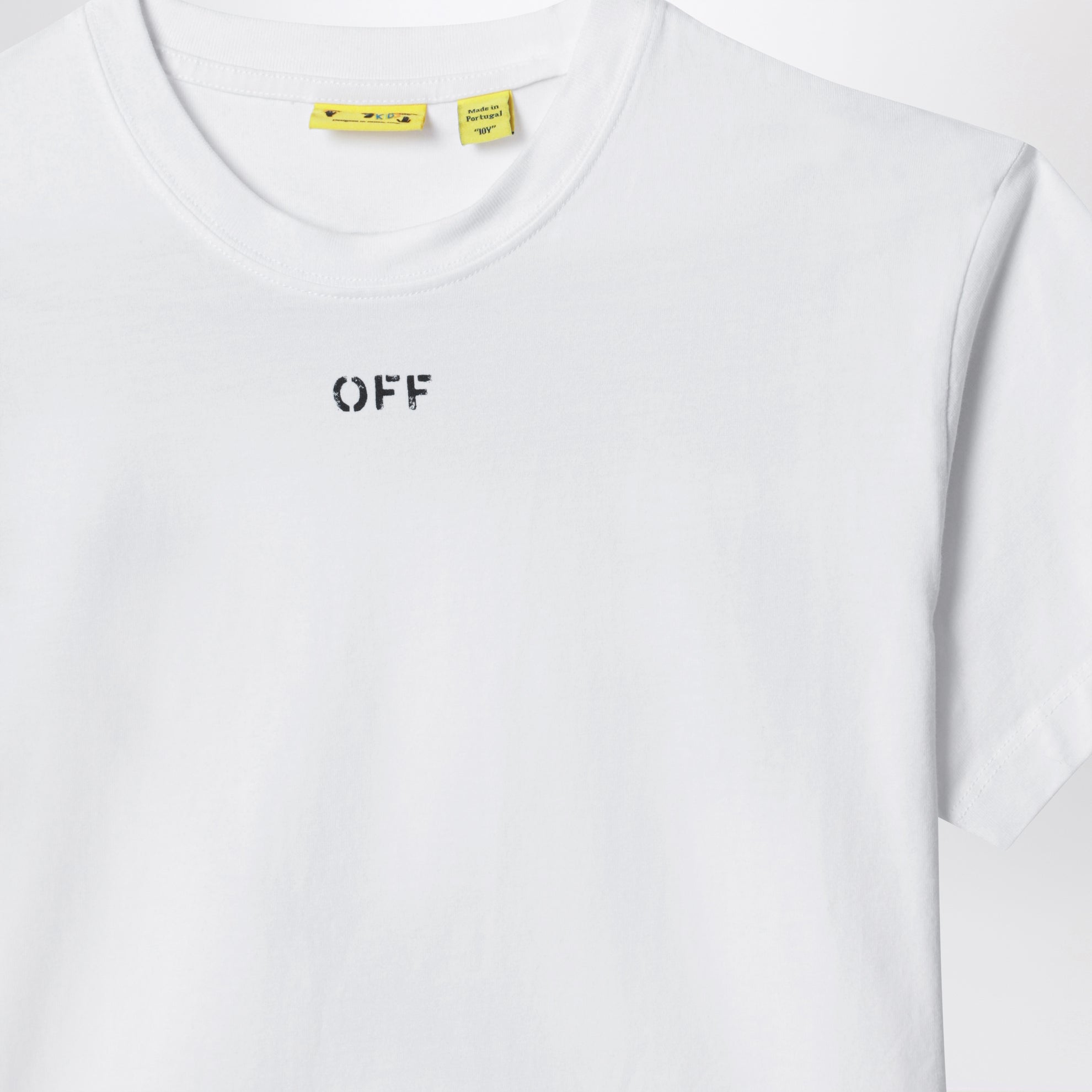 White T-shirt with logo print