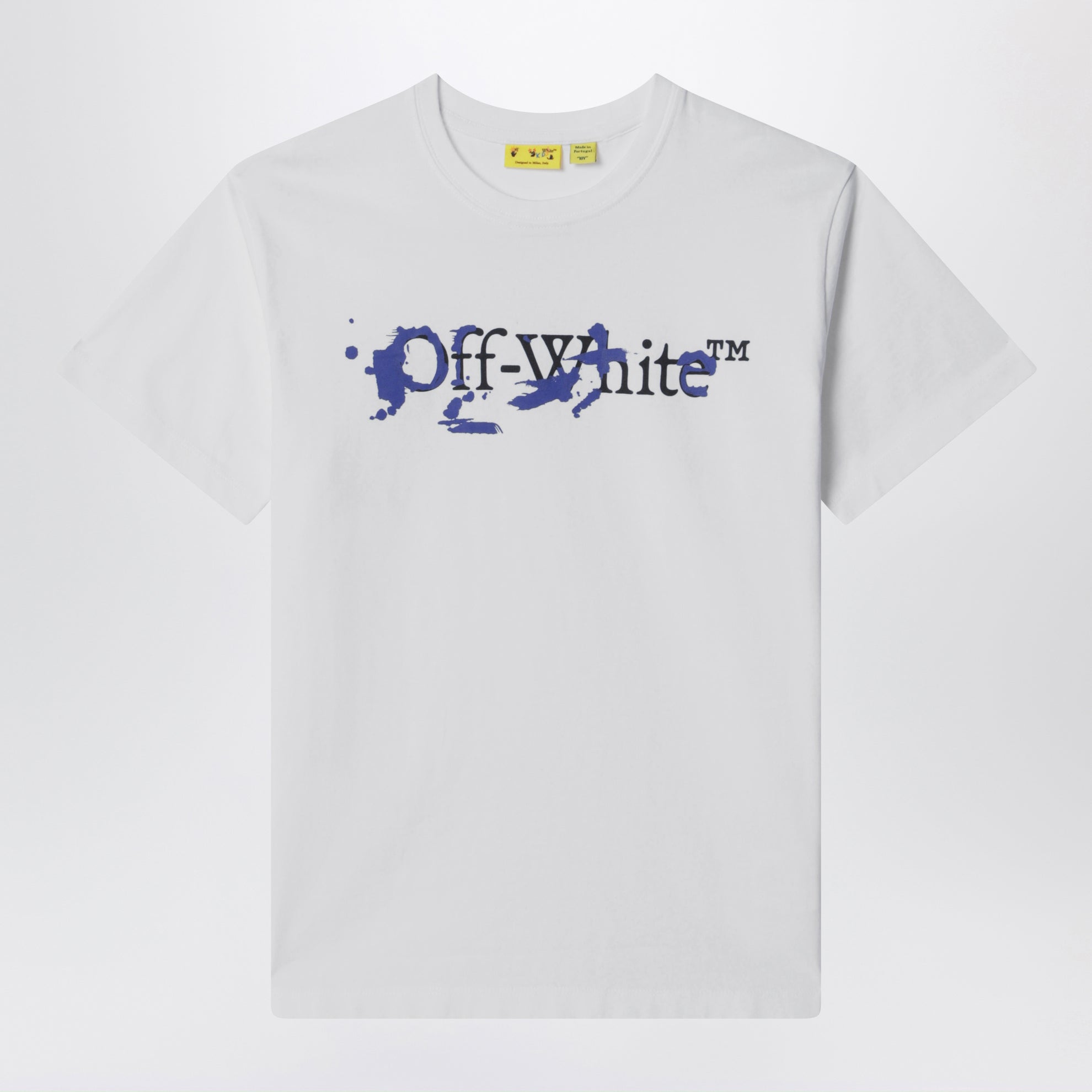 White T-shirt with logo print