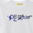 White T-shirt with logo print