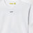 T-shirt bianca con stampa logo