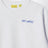 Sweat blanc avec imprimé logo