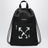 Black gym sack with Arrow motif
