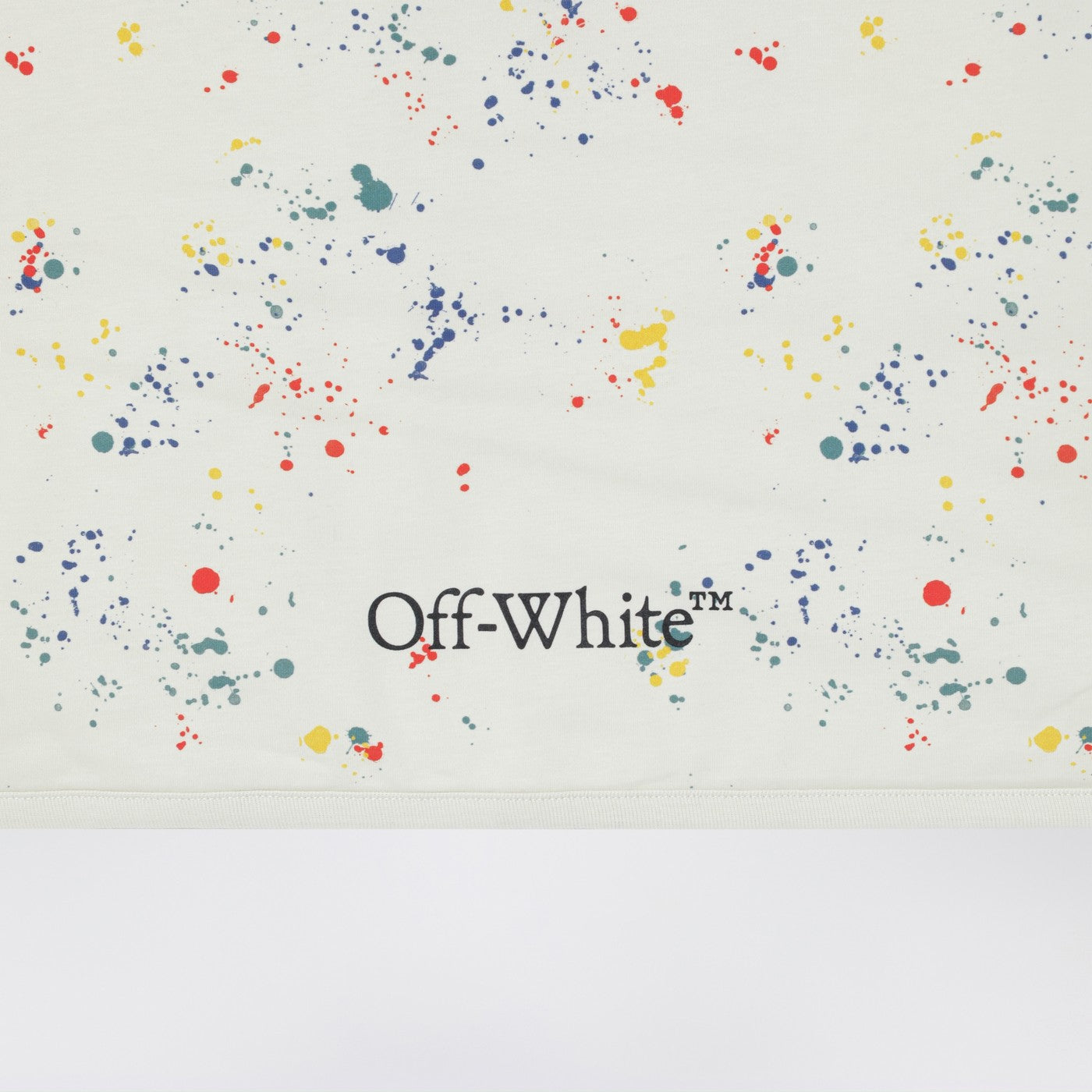 Couverture Splat gris clair en coton