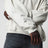 Felpa color crema in cotone Micro Owners Club