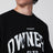 T-shirt nera in cotone Owners Club