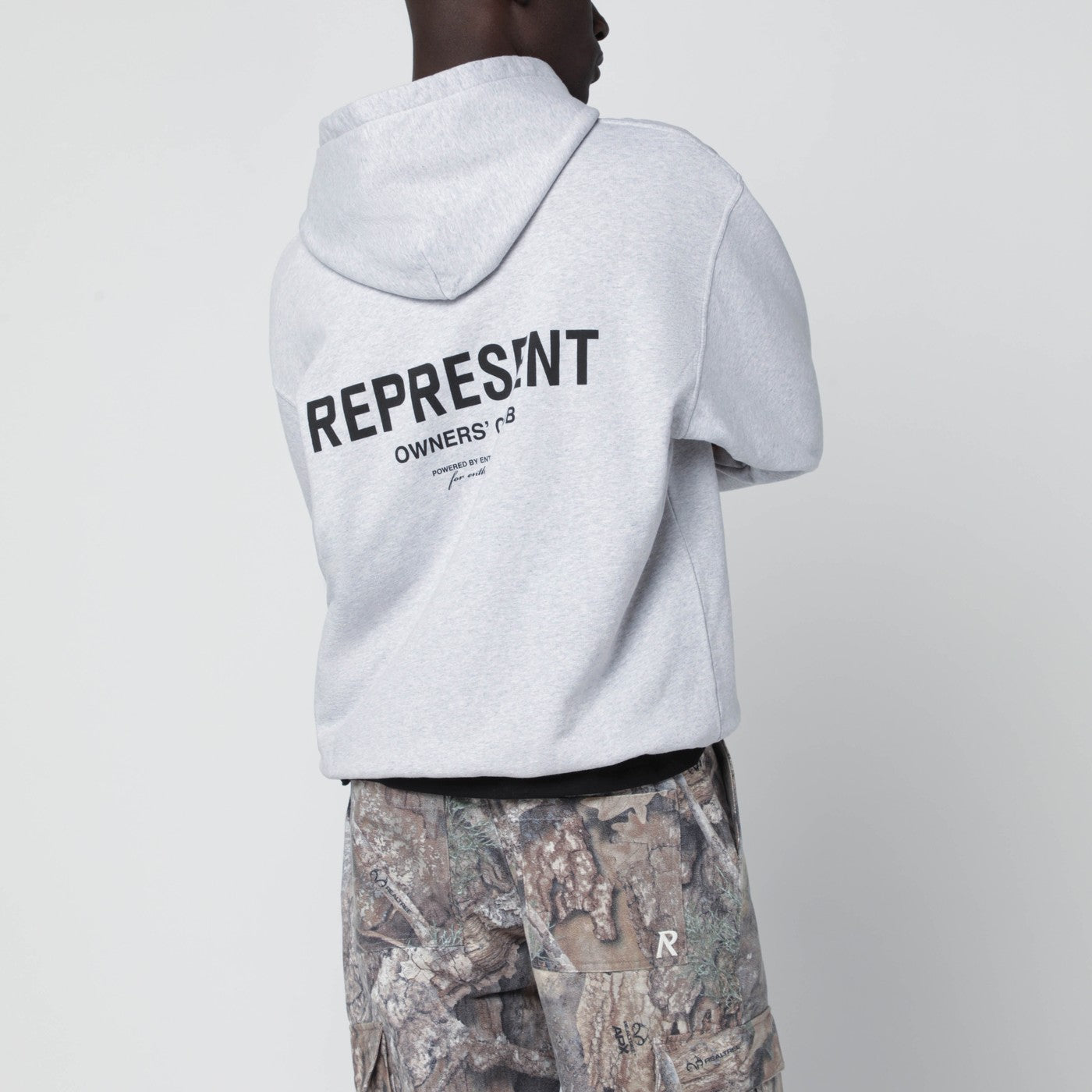 Grey oversized hoodie