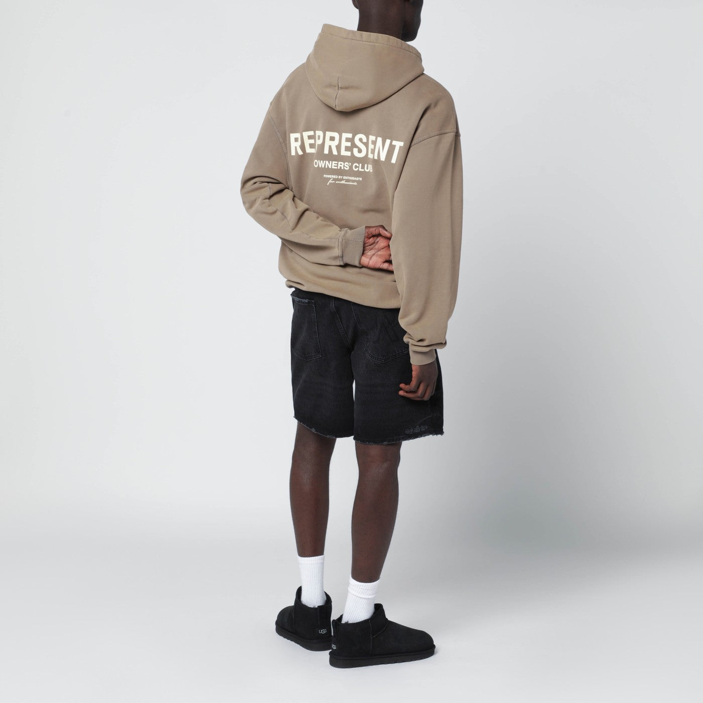 Light brown oversized hoodie