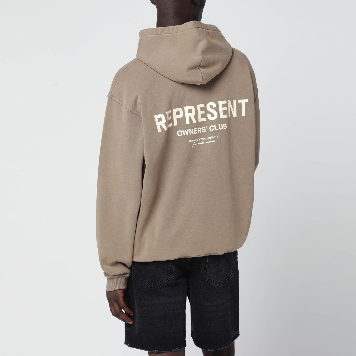 Light brown oversized hoodie