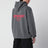 Verwaschener schwarzer Hoodie