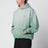 Sweat à capuche vert aloe délavé