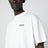 White cotton T-shirt with logo