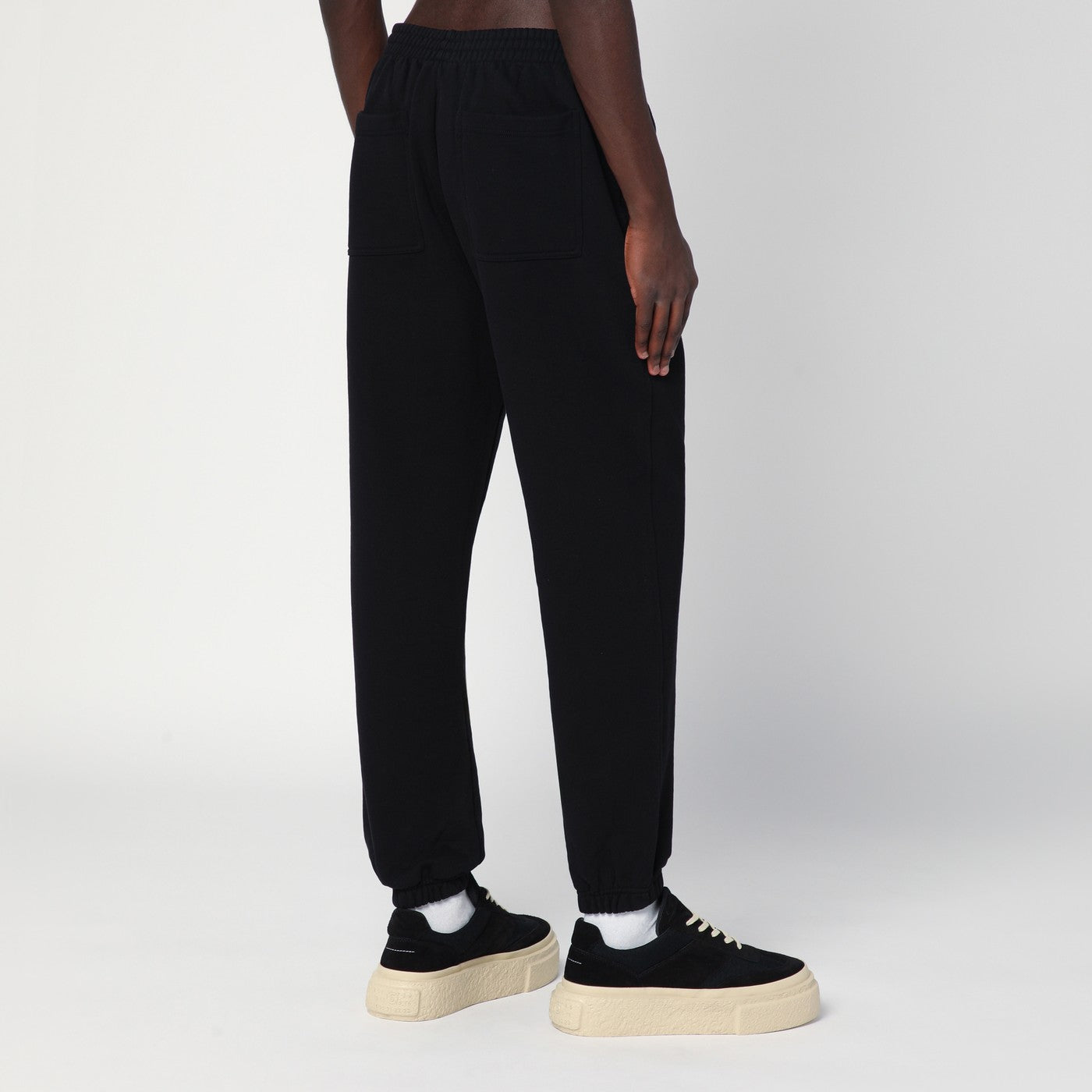 Black jogging trousers