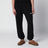 Pantalone jogging nero in cotone
