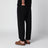 Pantalone jogging nero in cotone