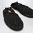 Black Iris crochet ballerina flats
