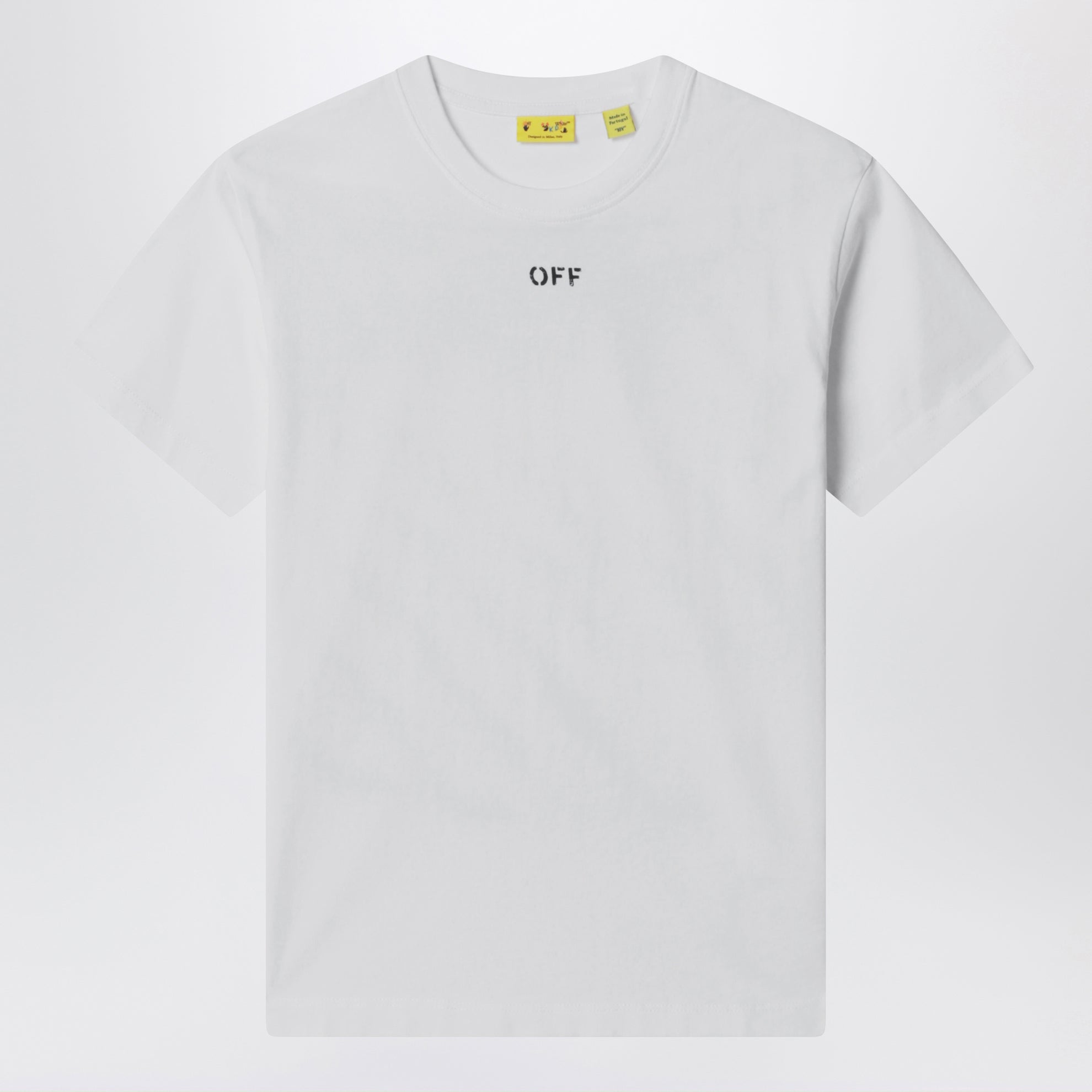 White T-shirt with logo print