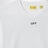 White T-shirt with logo print