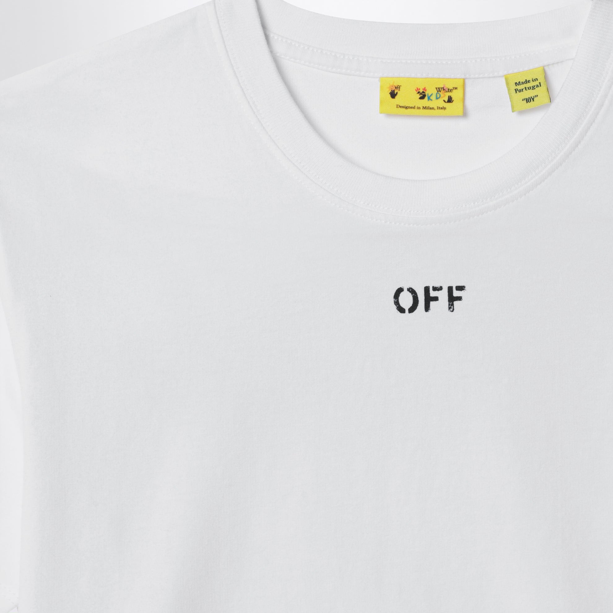 White T-shirt with logo print