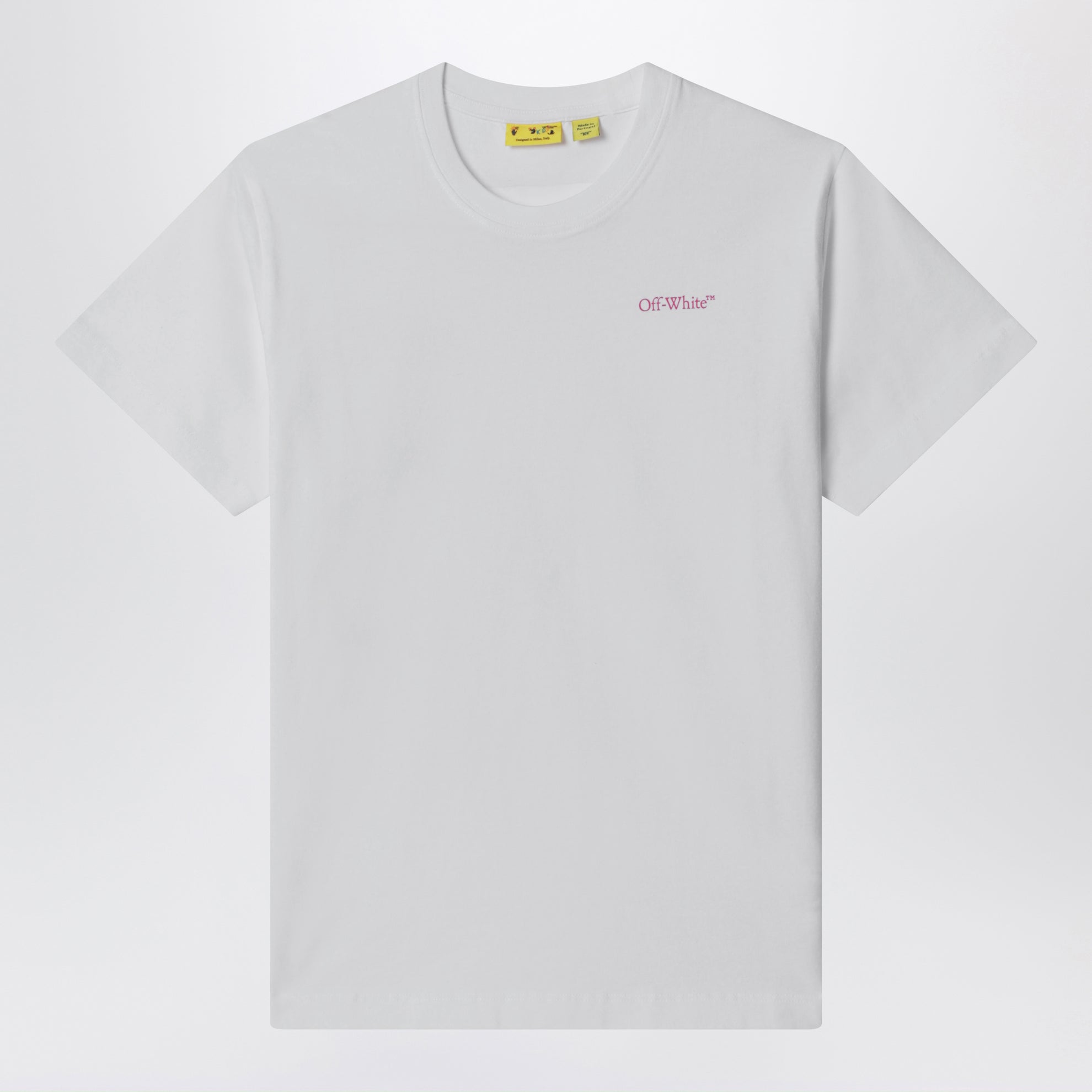 White T-shirt with logo print