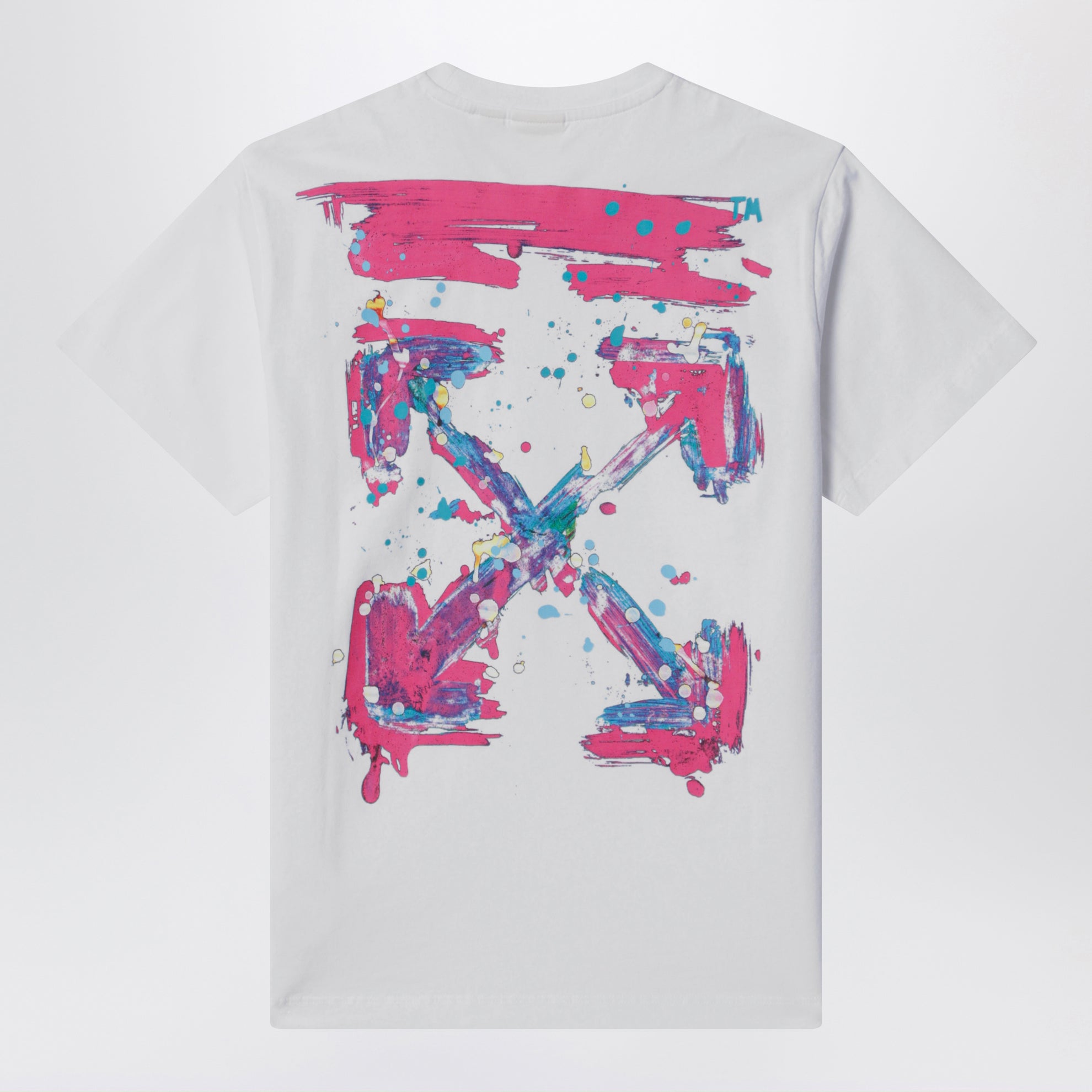 White T-shirt with logo print