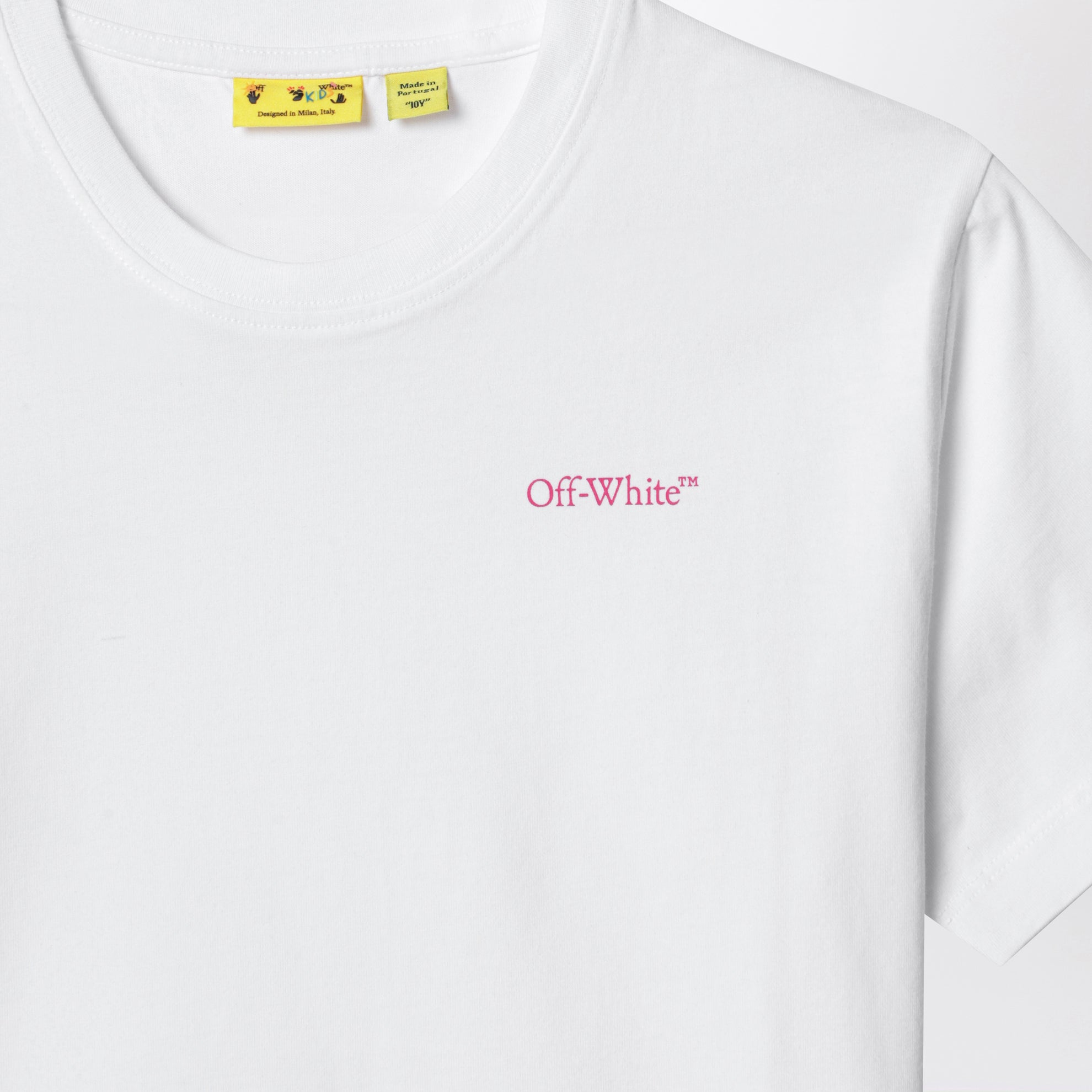 White T-shirt with logo print