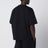 Black T-shirt with logo print