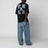 T-shirt Motion Arrow con logo in cotone nera