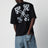 T-shirt Motion Arrow con logo in cotone nera
