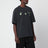 Vintage black T-shirt with logo prints