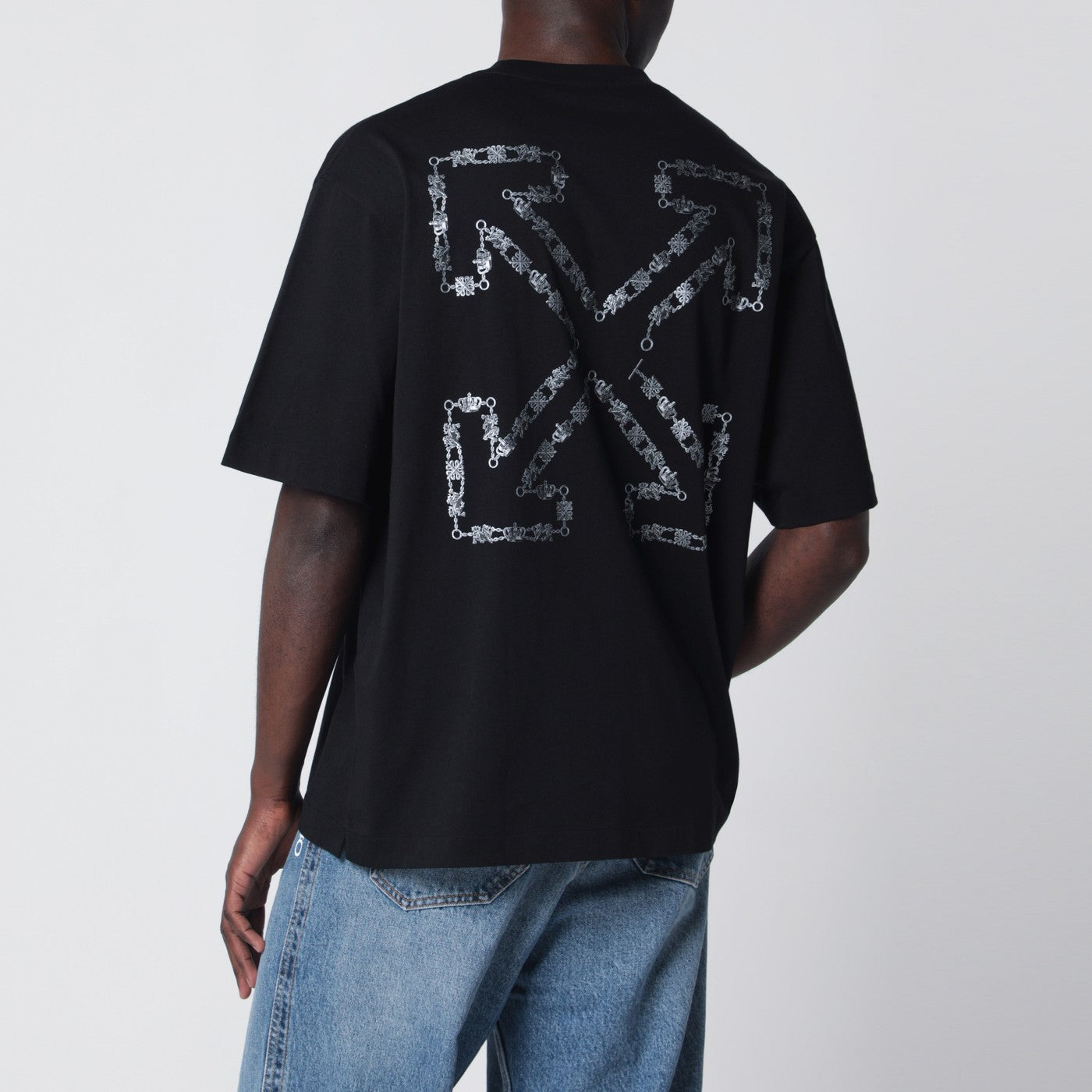 Chain Arrow Skate T-shirt black