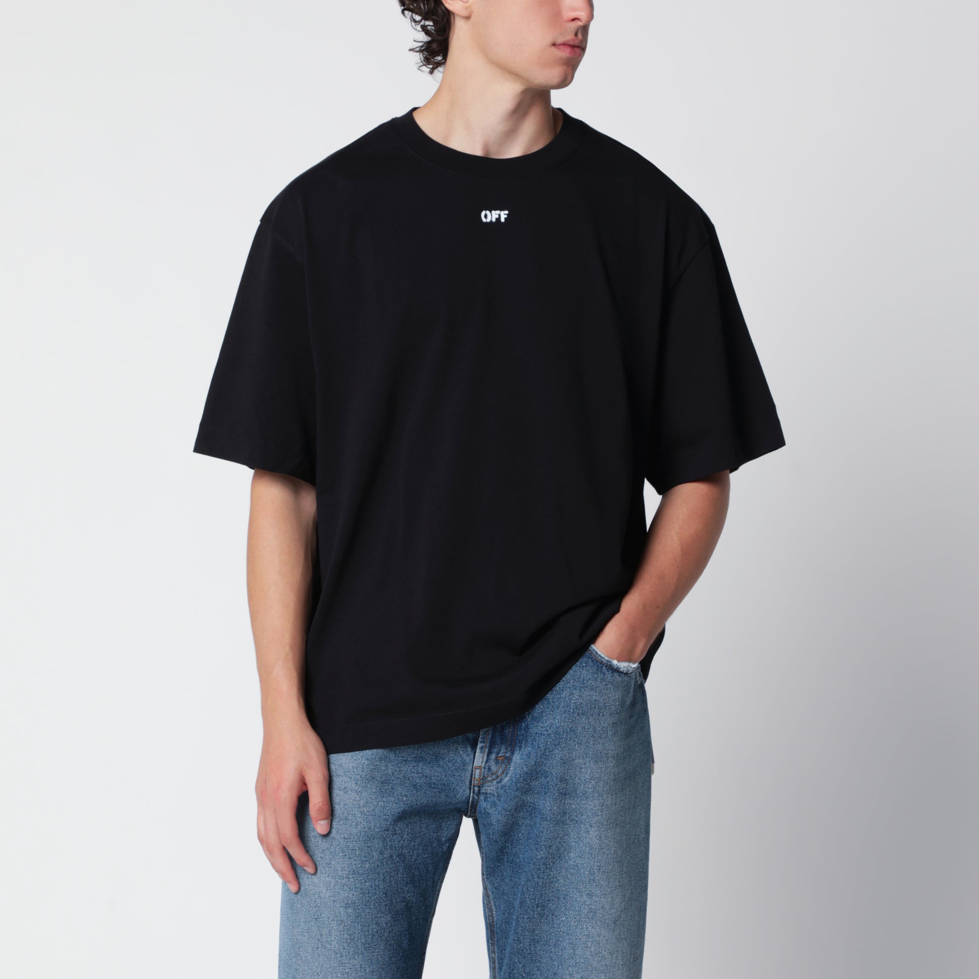 T-shirt con stampa Arrow nera