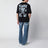 T-shirt con stampa Arrow nera